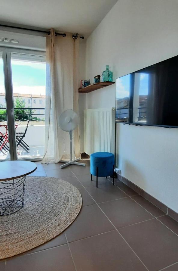 Ferienwohnung Cosy T3 Gare Terrasse + Parking Sète Exterior foto